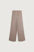Straight leg pant in taupe grey — main image