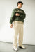 Elastic waist nylon pant in seashell — main image