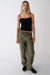 Wide leg cargo pant in kalamata — main image