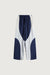 Colour block pant in navy — main image