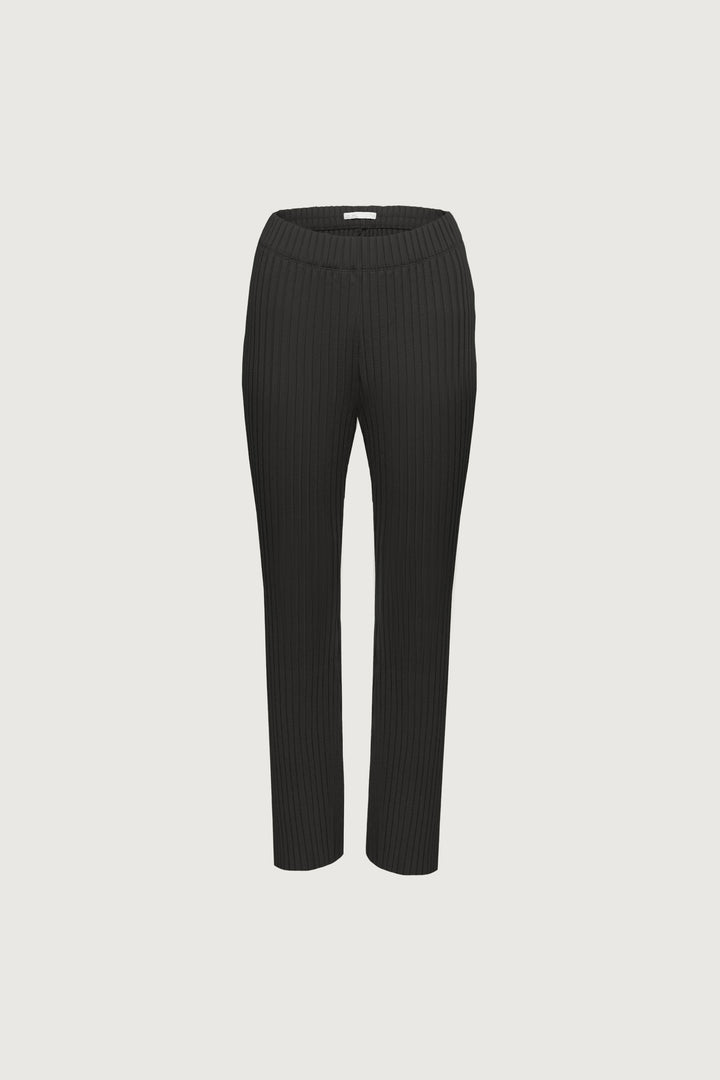 PLEATED PANT in Black — alternate angle