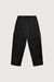 Straight leg cargo sweatpants in black — main image