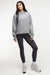 Mid-rise smooth leggings in asphalt — main image
