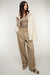 Elastic waist woven pant in winter twig — main image