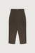 High-rise tapered pant in turkish coffee — main image