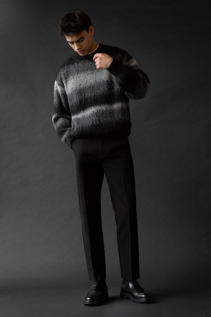 SLIM DRESS PANT in Black — alternate angle