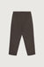 Elastic waist straight leg pant in turkish coffee — main image