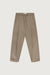 Tapered pant with drawstring waist in brindle — main image