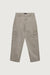 Washed effect cotton cargo pant in washed brindle — main image