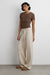 Ultra soft knit pant in oatmeal — main image