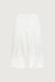 Pleated pants with stud details in white — main image