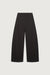 Elastic waist barrel pant in black — main image