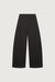 Elastic waist barrel pant in black — main image