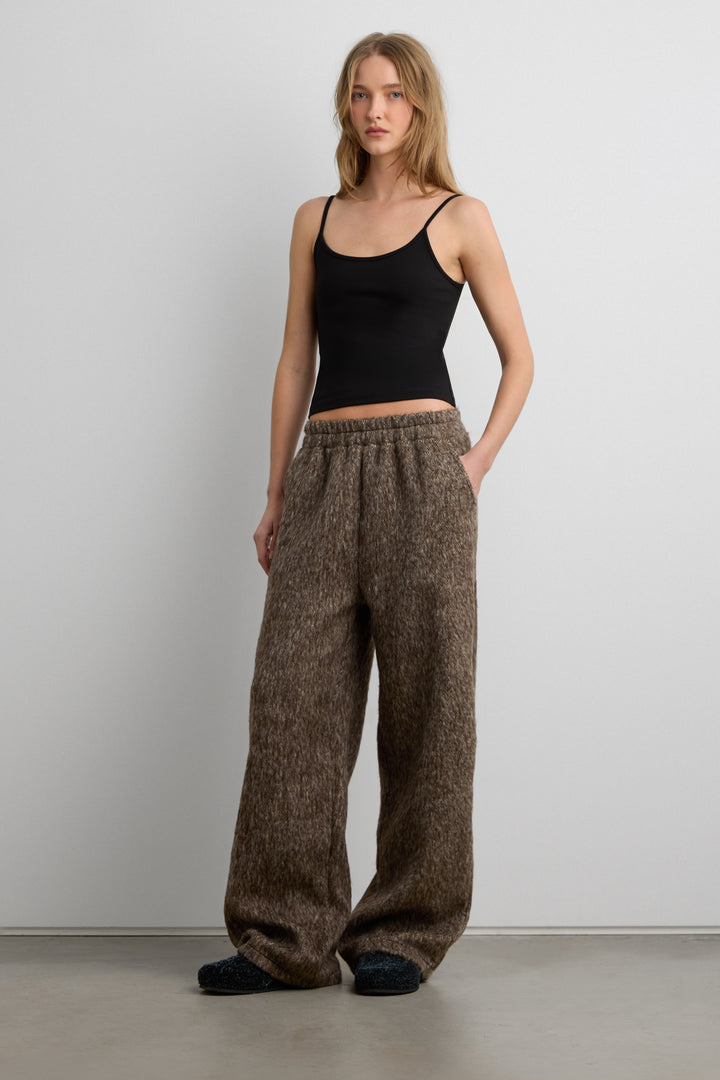 MARLED ELASTIC WAISTBAND PANT