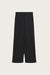 100% cashmere knit straight leg pant in charcoal — main image