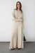 Palazzo pant in beige — main image