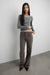 Clean waistband twill pant in charcoal — main image