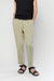 Slim fit pants in moss — image