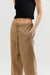 Linen blend pant in lead gray — main image