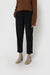 Elastic waistband pant in black — main image