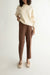 Tapered pants in fudge — main image