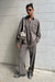 Elastic waist pant in gunmetal — main image