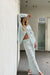 Crinkle pant in ballad blue — main image
