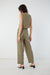 Crossover pant in taupe — main image