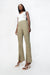 Split hem pant in moss — main image