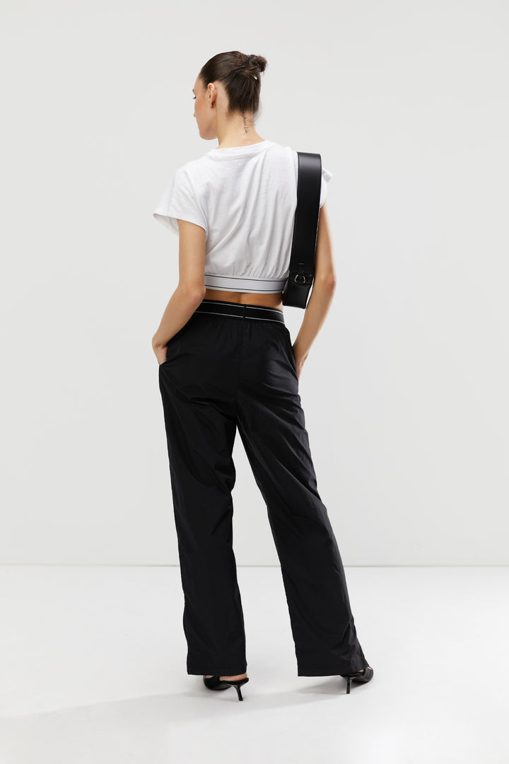 TRACK PANT in Black — alternate angle
