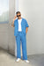 Wide leg linen pants in pacific coast — main image