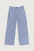 Gingham pants in estate blue gingham — image