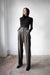 Straight leg pant in grey — main image