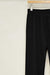 Flared corduroy pant in black — main image