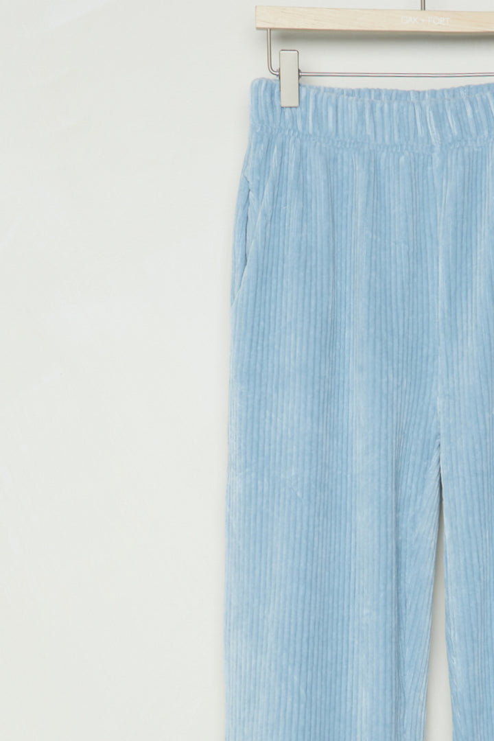 CORDUROY JOGGER in Cloud Blue — alternate angle
