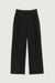 Straight leg trouser in black — main image