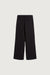Cozy sweater pant in black — main image
