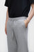Straight leg jogger in dark heather grey — main image