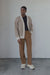 Wool blend pant in coffee liqueur — main image