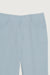 Split back hem trouser in misty blue — main image