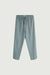 Elastic waist tapered trouser in storm gray — main image