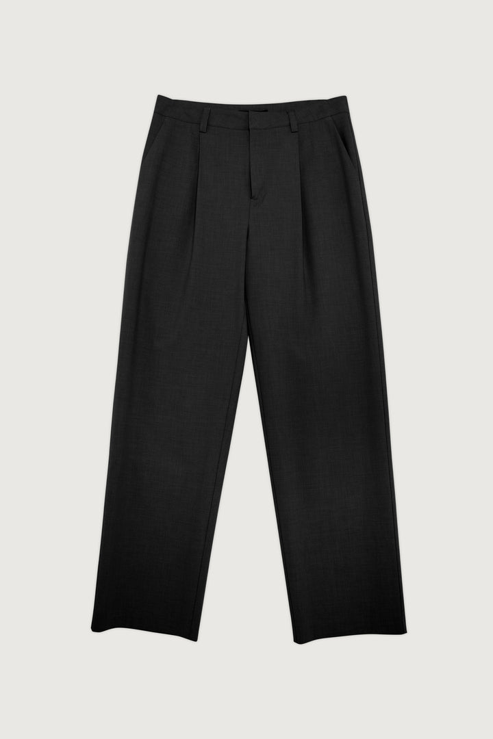 RELAXED FIT PANT in Black — alternate angle