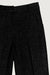 Classic fit straight leg pant in black — main image