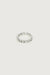 Curb chain ring in silver — main image