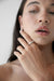 Wavy ring in silver — main image