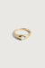 Pearl ring in gold — main image