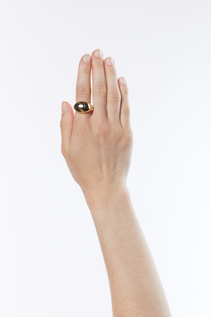 DOME RING in Gold — alternate angle
