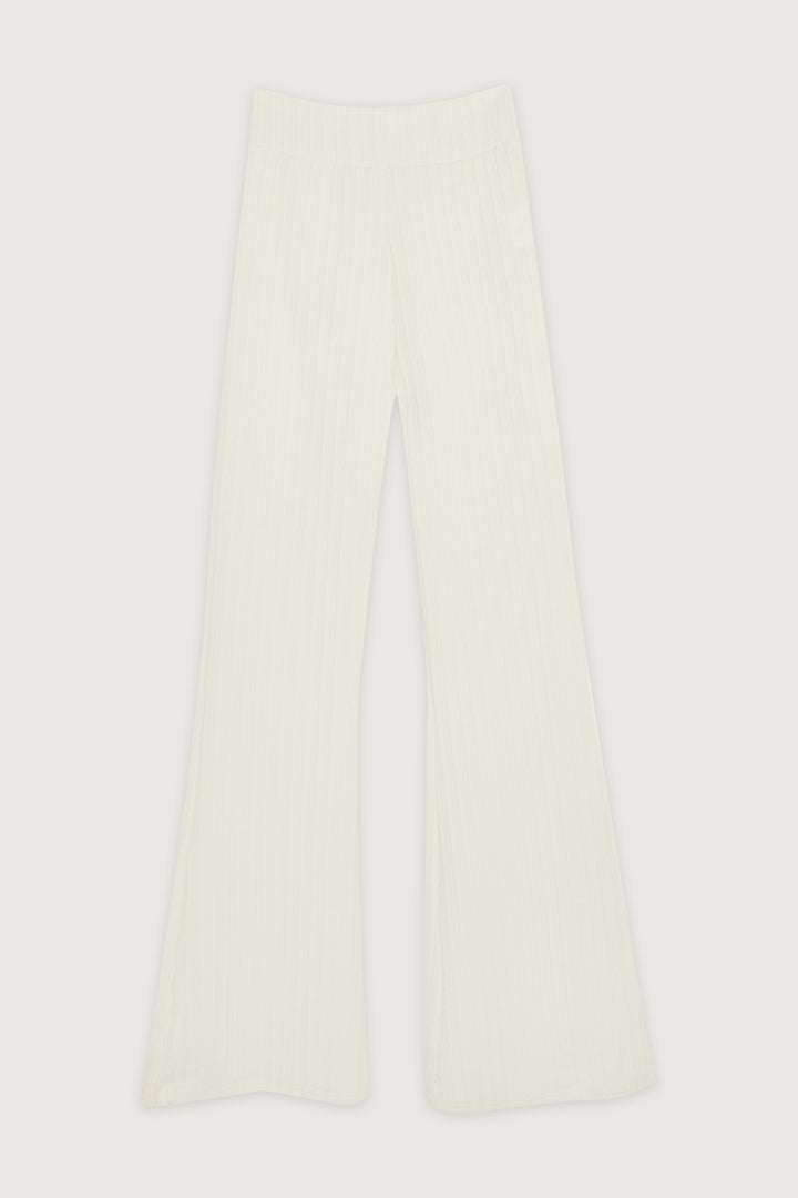 TUBE TOP AND PANT SET in Cream — alternate angle