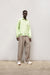 Collared sweatshirt in pale green — main image