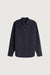 Cotton poplin shirt in black — main image